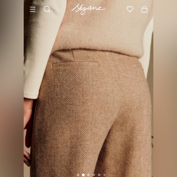 Sézane Martin Trousers - Picture 2 of 9